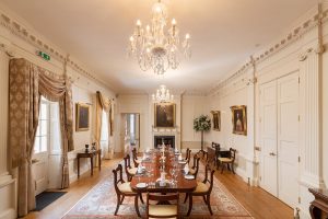 Dining+Room+at+Pentillie+Castle+by+Richard+Downer+Photography